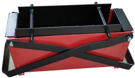 Pressa Per Bricchette Macchina Briquette Carta Acciaio Carbonio 33x15cm Design Manici Estesi Riciclo Efficiente Riduzione Rifiuti Domestici Per Fogli Bagnati Facile Pulizia