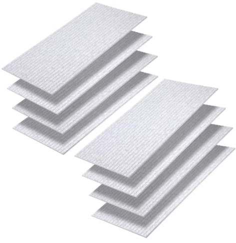 Jaxguom 8x Akustikpaneele selbstklebend 120x60x0.9 cm Akustikplatten Hohe Dichte Schallschutzplatten für innen Wandverkleidung und Schallschutz,Studio Büro und Home deko,Acoustic Panels Grau