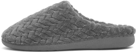 The Slipper Company Mens Grey Mule Slipper - Size 13 UK - Grey