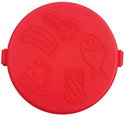 Microwave Grill Pan Quick-Heat Griddle | Microwave Sandwich Pan for Oven Dorm Pancake Breakfast Baking Kitchen Cooking