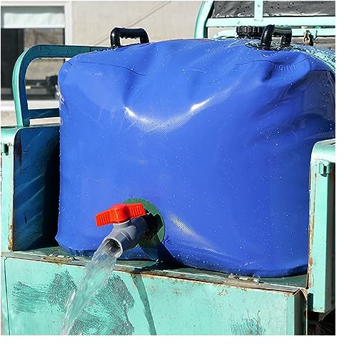 1500-6000L hopfällbar vattenblåsa - Bärbar PVC-vattenbehållare for nödsituationer, jordbruk och utomhusbruk(2.5x1.5x0.91m/3407L/900gal)