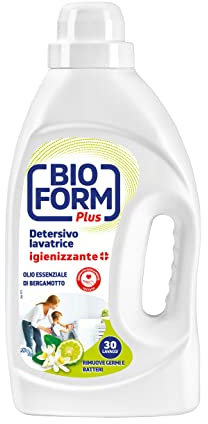 BIOFORM PLUS Hygienic Washing Machine Detergent Bergamot Essential Oil 1.625 L