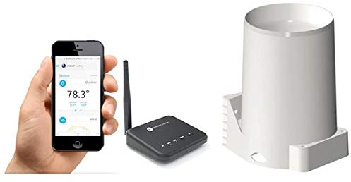 Ambient Weather WS-100-RAIN Smart Home Weather Station WiFi Module w/Rain Gauge