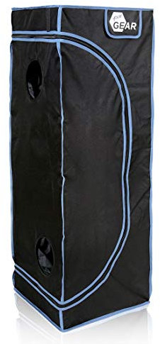 yourGEAR Plantsville Tienda para cultivo en 8 tamaños para interior, invernadero, vivero, para cultivo de plantas, 40 x 40 x 120 cm