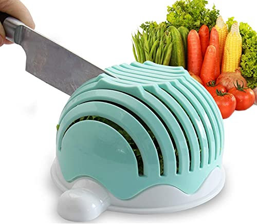 Bol à salade, hachoir rapide pour fruits et légumes, salade facile à mettre à niveau pour la maison, la cuisine, le restaurant