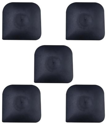 Pan Scrapers Dish Scraper Tool Set, 5Pack Cast iron Cleaner Scraper Food Scraper Polycarbonate Plastic Pan Pot Scraper, Iron Skillet Scraper Scrubber for Cleaning Grease, Kitchen Scrapper