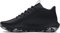 Under Armour Unisex UA Lockdown 7 Basketball Schuhe, Black/Black/Metallic Silver, 44 EU