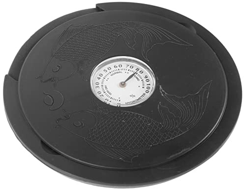 ibasenice Acoustic Guitar Humidifier Guitar Accessory with Hygrometer for Sound Hole Moisture Control Abs Material Preventing Cracking and Warping for Guitarists