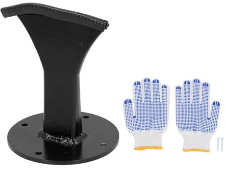 Wood Kindling Splitter, Forged Steel Manual Log Wood Splitter Wedge Kindling Splitter Chipper Cracker Wood Splitter Wedge Maul for Fireplaces Stoves (Black)