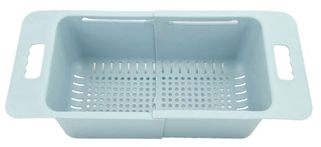 Panier de Congélateur Coffre, Panier de Congélateur Rétractable de 15,7 à 20,5 Pouces, Bac de Rangement Réglable, Bacs de Rangement Universels pour Congélateur Coffre (GREEN)