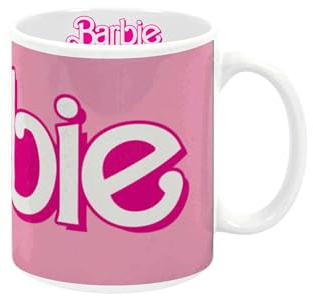 Barbie Taza de Café, Taza de Cerámica, Taza Diseño Clasico, Regalo para Adultos y Adolescentes