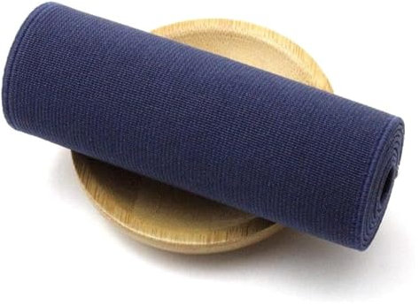 Elástico for coser, banda elástica de 1 metro y 10 cm de ancho, banda de goma ancha de Color, correas elásticas for ropa, accesorios de costura DIY(Navy Blue)