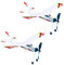 ifundom Foam Aeroplane Toys Glider Planes Model for Kids Educational Toy Mini Glider Planes