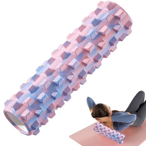 Faszienrolle Für Muskelmassage & Entspannung - Ganzkörper Massagegerät Zur Entspannung,Tragbare Fitnessrolle Für Warm-Up, Pilates, Gym & Schlafregeneration Für Frauen & Männer