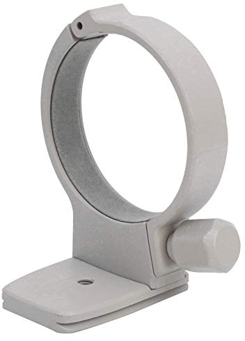 Stativring für Objektiv Metall Grau Hochwertige Aluminiumlegierung CNC Präzision für 70 200mm F4 Objektiv Stativkragen Balance Kamera