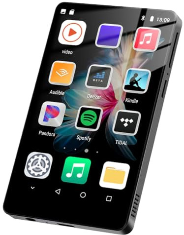 Wouueso Lettore MP3 WiFi Bluetooth 5.0 lettore MP5 4.0 Full Touchscreen Android Smart System Lettore MP4