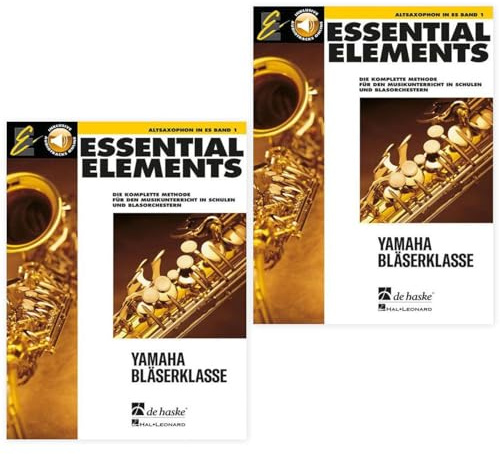 Essential Elements Band 1 - für Altsaxophon | für den Musikunterricht in Schulen und Blasorchestern | Doppelpack | 9789043168472 | Pianobleistifte