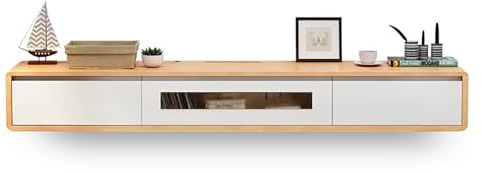 Mobile TV Stand, Wall-Mounted TV Shelf, Gaming Console Cabinet, Multimedia Center for Cable Box, Entertainment Unit for Living Room, Portable TV Rack