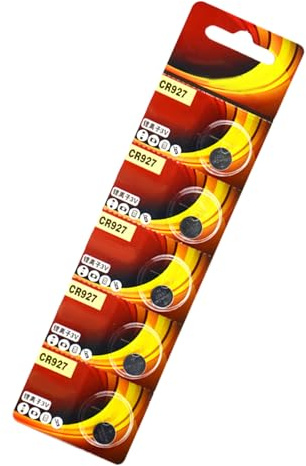 Laikoutd Piles Bouton CR927 pour Appareils Photo D'instruments Et Télécommandes Clés De Manière Compacte Et Légère avec Une Durée De Prolongée