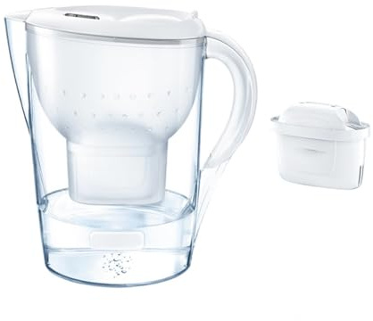 Compatible avec la carafe filtrante Marella Ocean Series de 3,5 L(White)