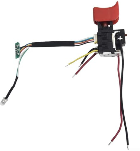 ZAMETTER Interrupteur de vitesse EGD 1112B pour tondeuse à gazon 12 V DC 12 A Régulation progressive avec contrôle avant et arrière Compatible avec tournevis électrique utilisant une batterie au