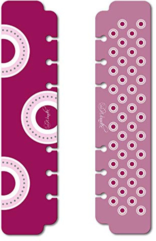 SinnWunder® Snap-in Lesezeichen - Seitenmerker - Page-Marker - Index-Lineal - Größe Personal - LuckySinn