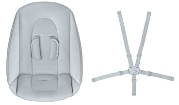 Maxi-Cosi Nesta Kit Neonato, Rivestimento Seggiolone, Riduttore Neonato, per Neonati 0-6 Mesi, Colore Beyond Sky Grey