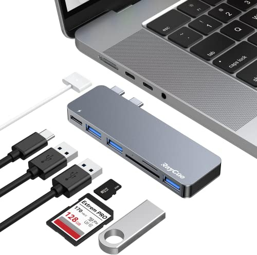 40G Mac mini M4 Dock & Stand with 8T NVMe SSD Enclosure,2X USB-A 3.2 10Gbps, USB-C 3.2 10Gbps, SD/TF 4.0, 65W Power,8K DP Video Interface, 3.5mm Audio Grey