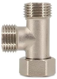 1PC T-Type Three-Way Plumbing Pipe Fittings Copper Joints Toilet Bidet Women's Washers Body Cleaners Live Joints-F,1/2