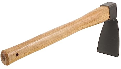 IWOWHERO Weeding Hoe Vegetable Hoe Puller Garden Hoes for Weeding Steel Gardening Hoe Flower Farming Hoe Garden Edger Weeder Hand Held Hoe Garden Hand Hoe Steel Blade Wood Manual
