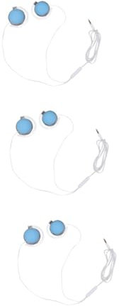DOITOOL 3St Headset in-Ear ohrhörer in-Ear Headphones Sport-Ohrhörer Headphones Wired on Ear Headphones Kopfhörer wasserdichte Ohrstöpsel Paddle-Board-Kamera Hals hängt Universal- Ohrhaken