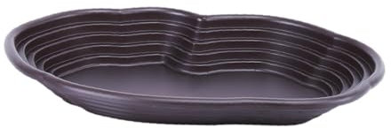 Gralara Badeschale für Reptilien, Futterschale für Pools und Reptilien mit Rampe, Wasserschale für Schildkröten, für Heimtierbedarf, Frösche, Halbaquatisches, Keine Entwässerung