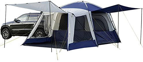 SUV-Zelt for Camping, Autozelt, SUV-Zelt, Familien-Camping-Autozelt, Auto-Markise, Sonnenschutz, Camping-SUV-Heckzelt, universelles Heckklappenzelt for MPV, LKWs, Schrägheckmodelle und Autos