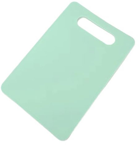 Schneidebrett Küchenwerkzeuge Multicolor Leicht zu reinigen rutschfeste Kunststoff-Schneidebrett Lebensmittel Schneideblock Matte Werkzeug Küche Kochbedarf Schneidebretter(Mint Green)