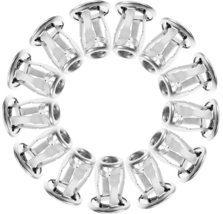 iplusmile 25stücke Petal Nuts Gewindeeinsätze Für Holz Und Einfache Montage Langlebig Und Stabil Für Bau Automobil Und Elektronik