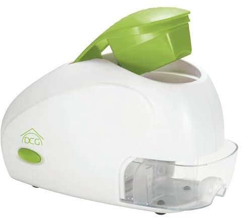 Wintem Rallador eléctrico de 30,1 x 19,5 x 14,9 cm, 250 W, apto también para pan seco e ingredientes duros – Bandeja para queso extraíble – Patas antideslizantes – Fácil de usar – Botón de encendido