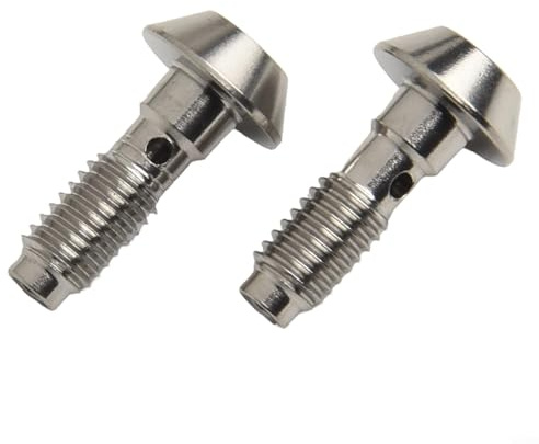 2 tornillos de línea de freno de bicicleta Magura para MT4 para MT4E para MT5 hechos de acero inoxidable 304