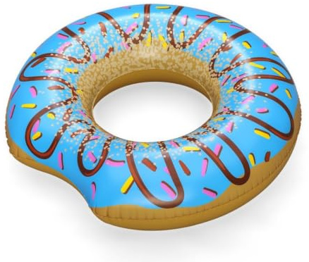 Bestway 36118 Donut-Schwimmring für Erwachsene, 1,9 cm Durchmesser
