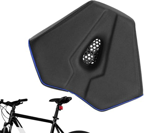 Rennradsattel – weicher breiter Fahrradsitz | ergonomisch gepolstertes Kissen für Heimtrainer Tourenfahrer Männer Erwachsene Jugendliche Reisen