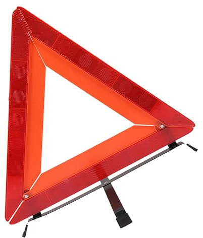 Cabilock Triangolo Avvertimento Riflettente per Auto Design Stabile e Resistente Sicurezza per Situazioni Improvvise Kit Essenziale per Viaggi
