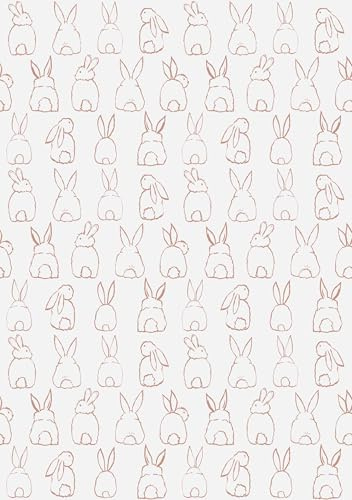 Roomblush - Lapins - Papier peint Intissé - Chambre d'enfant - 200cm x 285cm - RB304