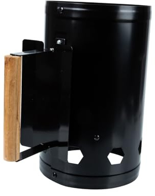 Milisten Outdoor Chimney Starter Rapid Ignition Fire Starter for BBQ Grills Campfires Efficient Odorless Multi Functional Burner for Quick Cooking