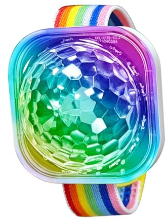 Bracelet lumineux, lumières de discothèque, recharge USB avec ventouse portable, lampe pour décoration de maison, voiture discothèque adulte