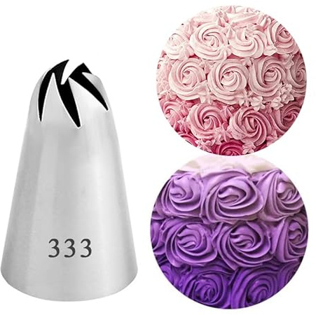 LLXTJJY Set di beccucci per Dolci Beccucci for Pasticceria a Forma di Goccia, Grandi Dimensioni, a Forma di Rosa, for Decorazione di Torte alla Crema, Foglie, Tulipani, dolciumi Beccucci per Dolci