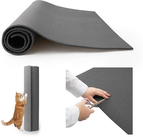 Protector Sofa Autoadhesivo para Gatos 60x100cm – Rascador para Gatos Protección Sofás y Muebles - Alfombrilla Recortable Reutilizable