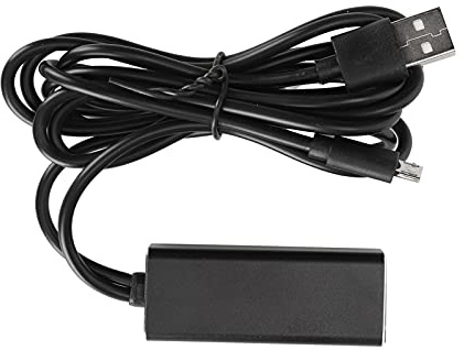 Aramox Micro USB to RJ45 Ethernet Adapter, Aluminum Alloy Ethernet LAN Network Adapter Plug and Play for Amazon Fire TV Stick & Android TV Boxes, Stable 4K Streaming & Gaming, 100Mbps Speed