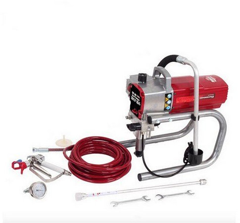 Gowe Professional Portable Power airless vernice spruzzatore elettrico con pistola a spruzzo pistone pittura macchina