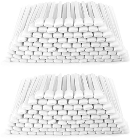 200X Bâtonnets de Nettoyage en Mousse,Tampons de Nettoyage en Mousse,Cotons-tiges de Nettoyage en Mousse,D'écouvillon en Mousse pour Imprimante à Jet d'Encre,Tête d'Impression,Caméra, Lentille Optique