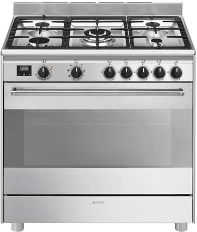 Smeg Master BG91X2 four et cuisinière Gaz Acier inoxydable A