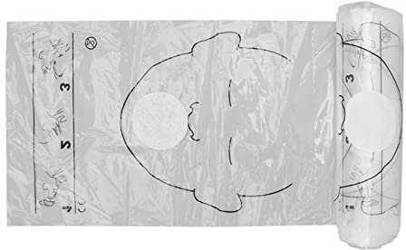 Écrans Faciaux de Réanimation de Protection Personnelle, écran Facial Jetable de Barrière de Réanimation Cardio-pulmonaire à 1 Rouleau pour une Utilisation D'urgence, Barrière CPR
